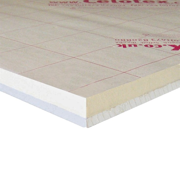 Celotex PL4025 PIR Thermal Board 2400x1200x25+12.5mm P/B